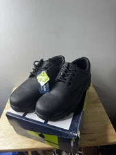 SR Max SRM2050 Burke Mens Black Oxford Work Shoe Comp Toe Sz 18M Slip Resistant