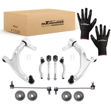 8x Front Lower Control Arms Tie Rods Sway Bar LH & RH for 2009-2015 Honda Pilot