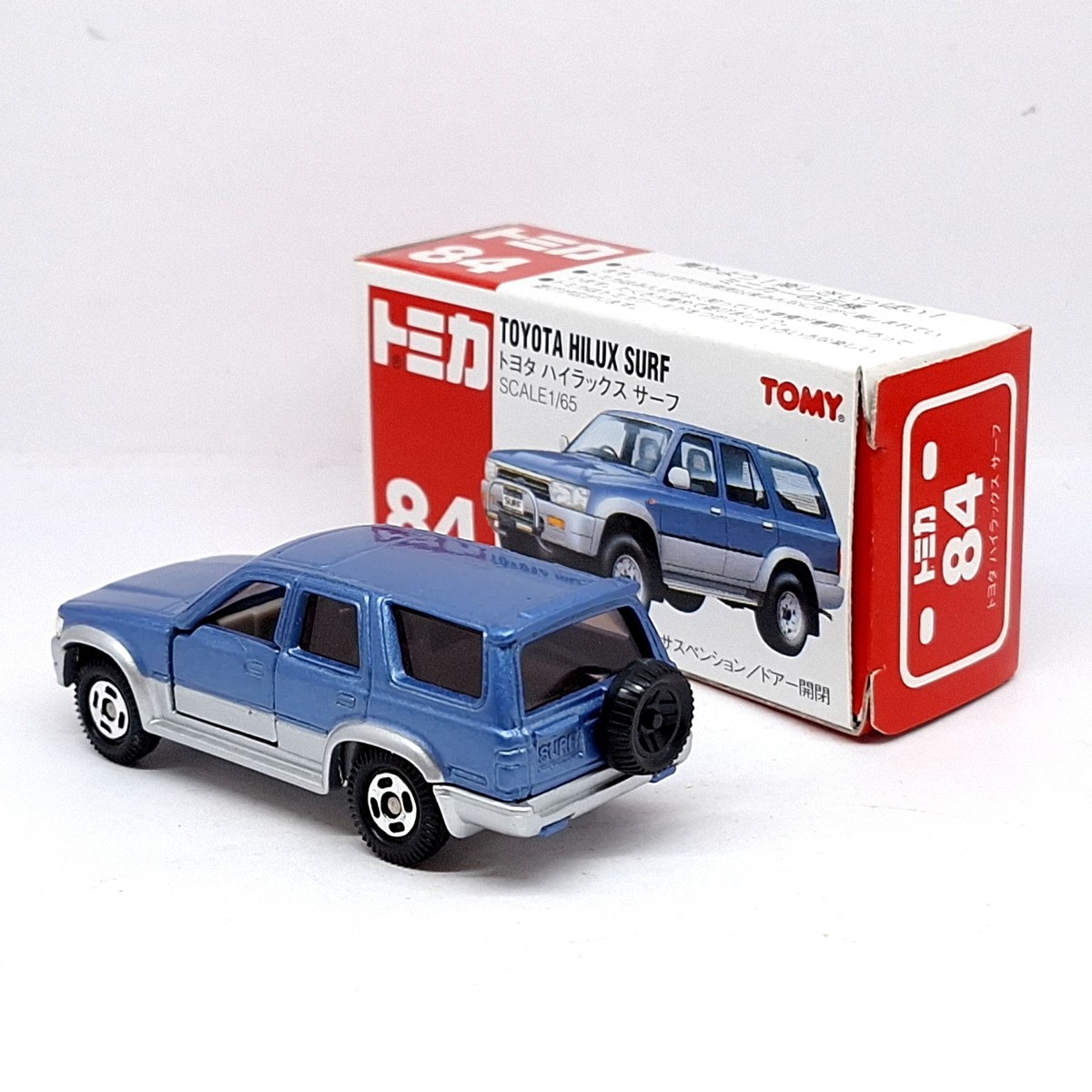 TOMICA 84 TOYOTA HILUX SURF 1/65 TOMY New 1997 Blue | eBay