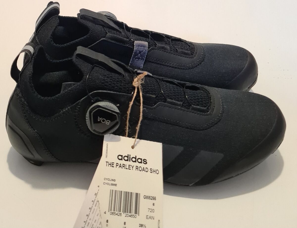 Adidas The Parley Road Shoes Cycling BOA GW6266 Black uk 6 Adidas The Parley Road Shoes Cycling BOA GW6266 Black uk 6