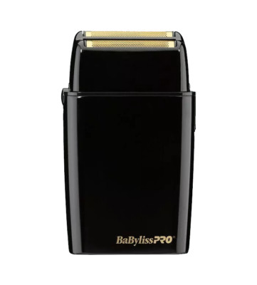 BaBylissPRO FOILFX02 Cordless Black Metal Double Foil Shaver | FXFS2B
