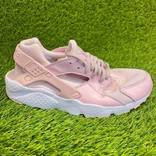 Nike Air Huarache Run SE Girls Size 6.5Y Pink Running Walking Shoes Sneakers