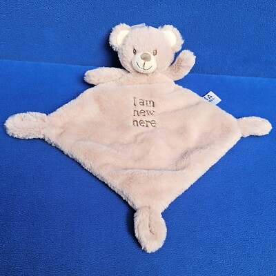 NICOTOY SIMBA BÄR SCHMUSETUCH I AM NEW HERE KUSCHELTUCH TEDDY BEAR COMFORTER