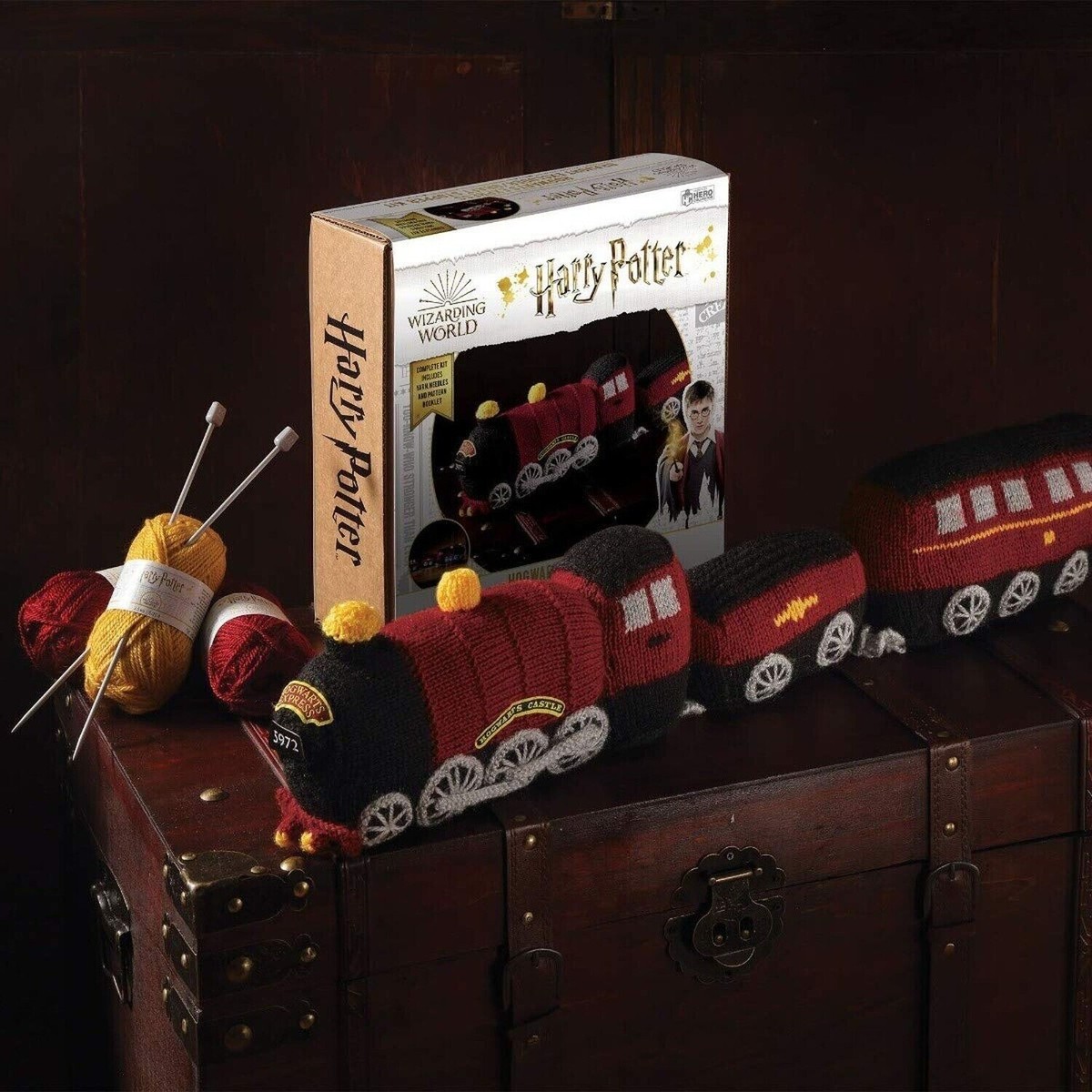 Harry Potter Hogwarts Express Draught Train Excluder Knitting Kit