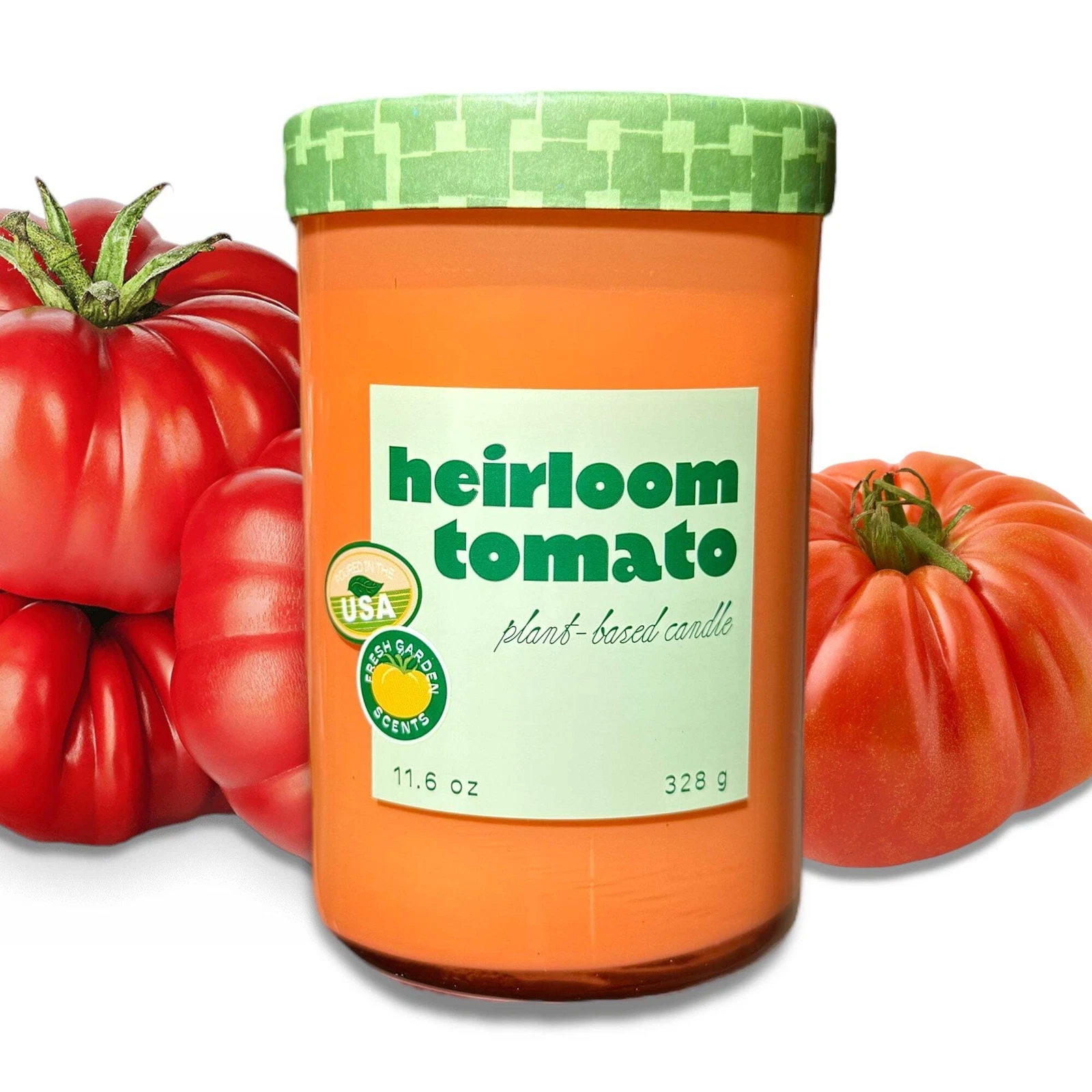 Creative Co-Op Heirloom Tomato Farmers Market Candle - Thumbnail 2
