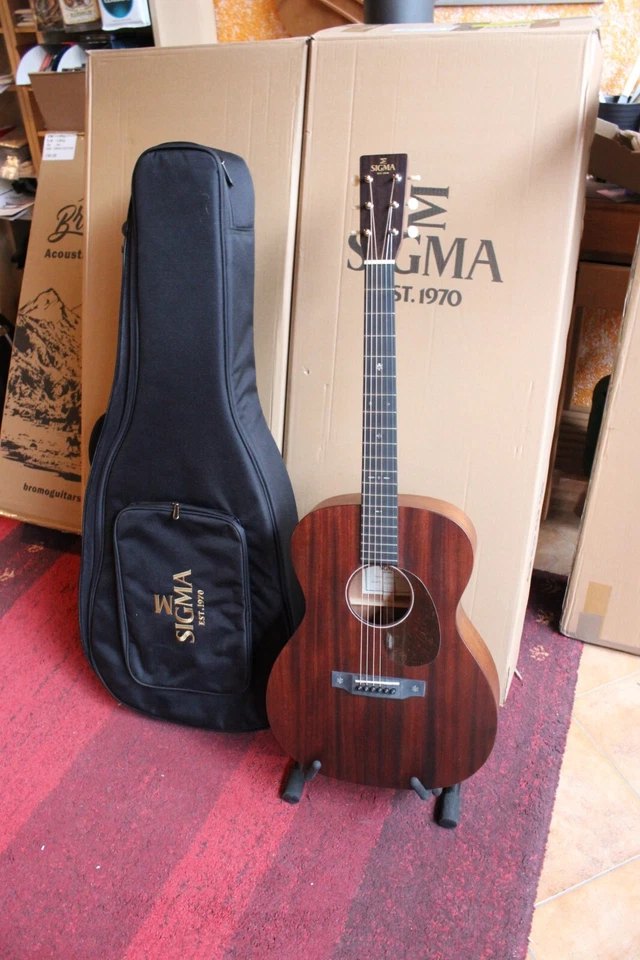 Sigma Guitars S000M-15E Full Solid + Fishman Presys + Case *Exhibitor* - Image 2 of 4