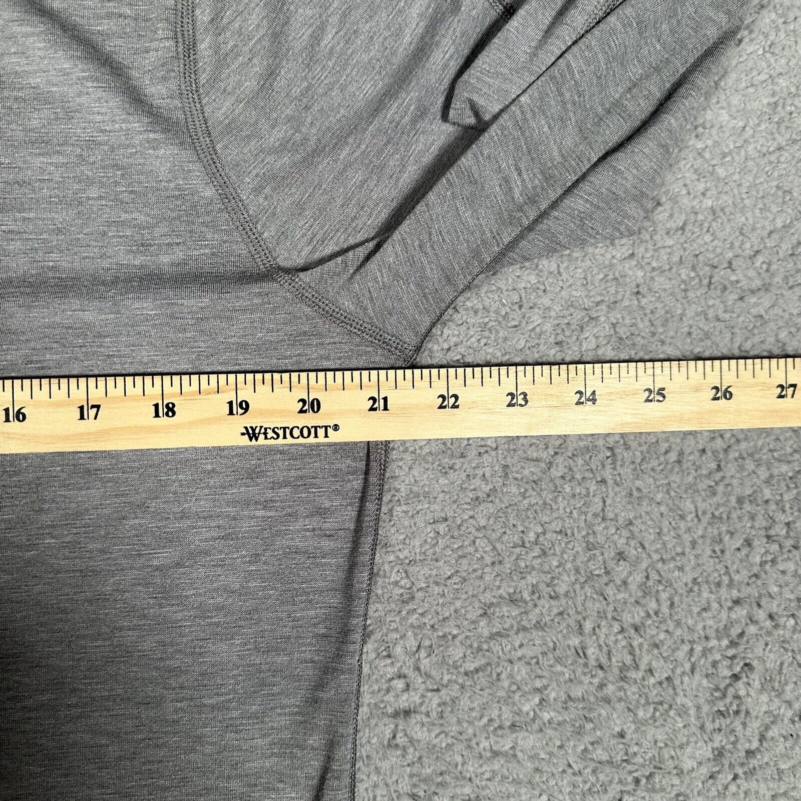 Lululemon Shirt Mens Medium Gray Evolution Button… - image 8