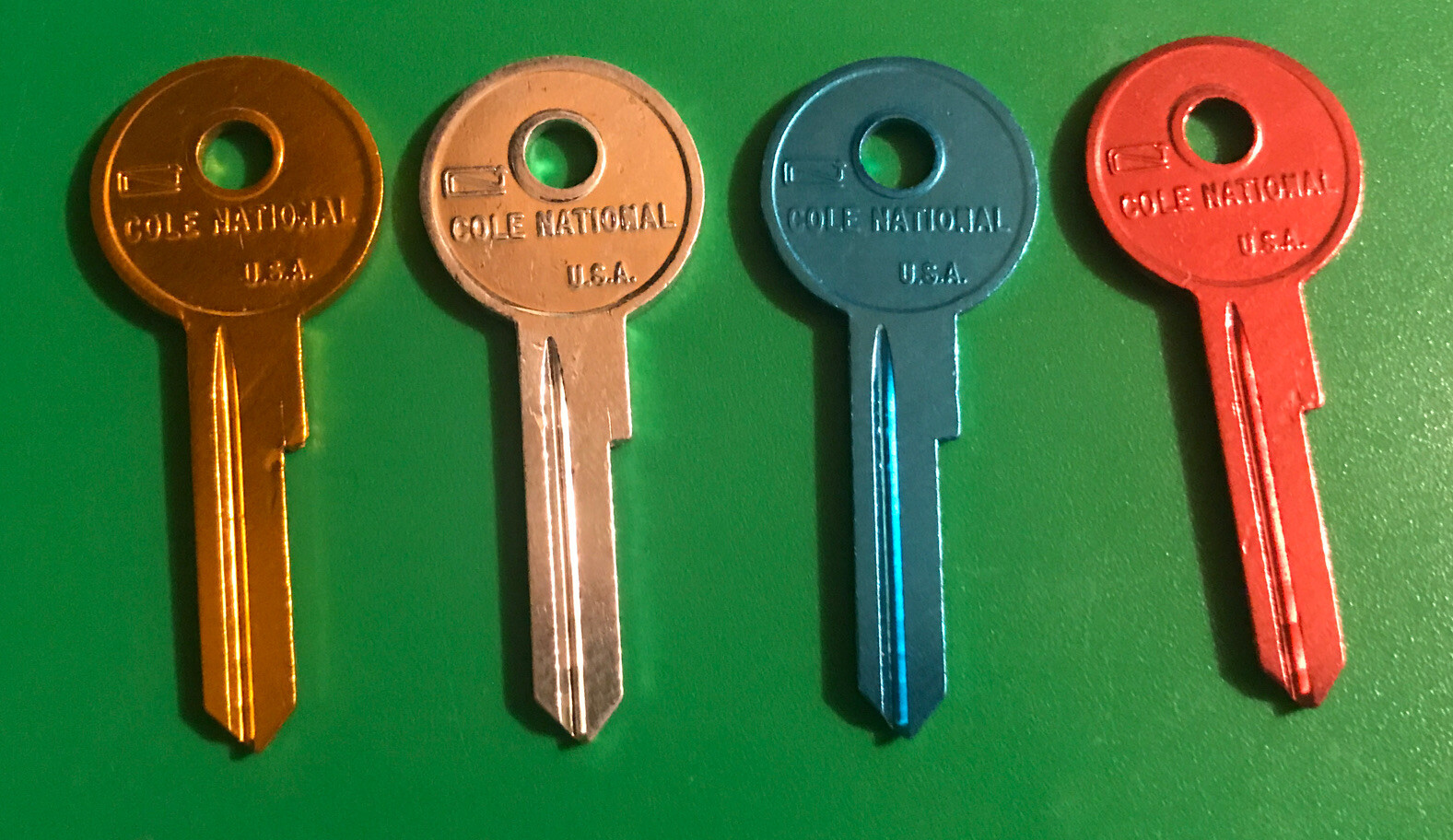 Cole National H26 key blanks set of 4 locksmith [k] | eBay