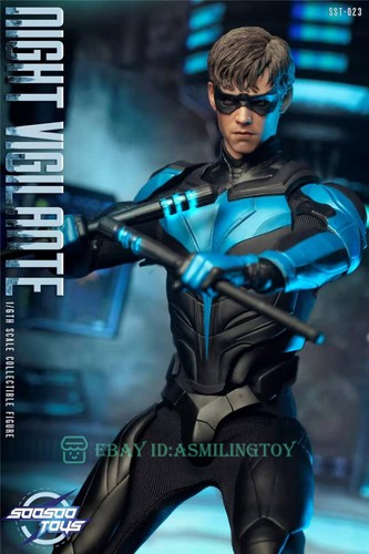 Soosootoys SST023 Robin 1/6 Night Vigilante 12" Male Action Figure Collectible - Picture 4 of 10