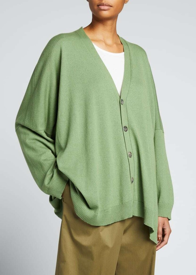Tunique Eskandar 100% Cachemire Naturel – Encollure Bateau, Manches 3/4, Taille Unique