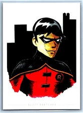 Robin Sketch Card - Scott Sketches Trading Card Print Fan Art