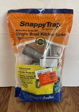  SNAPPYTRAP 1-1/2 in. All-in-One Drain Kit for Single Bowl Kitchen Sinks DK-100 