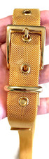 Gorgeous Gold Mesh Belt by Century Canada Slinky