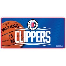 los angeles clippers nba basketball fan logo license plate made in usa