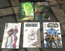 Marvel Comics Trade Paperbacks Bundle Hulk, Alias, Moon Knight, Star Wars NEW