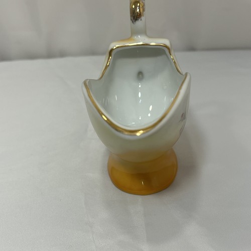Vintage Lefton China handbemalt 5649 Sauciere Rosen mit Goldrand Servierschale - Bild 8 von 14