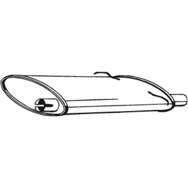Bosal EndschalldäMpfer SchalldäMpfer Passend FüR Volvo 940 Kombi 235-009-image