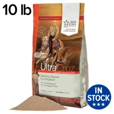 UltraCruz Equine Pure Psyllium Supplement for Horses, 10 lb (45 Day Supply)