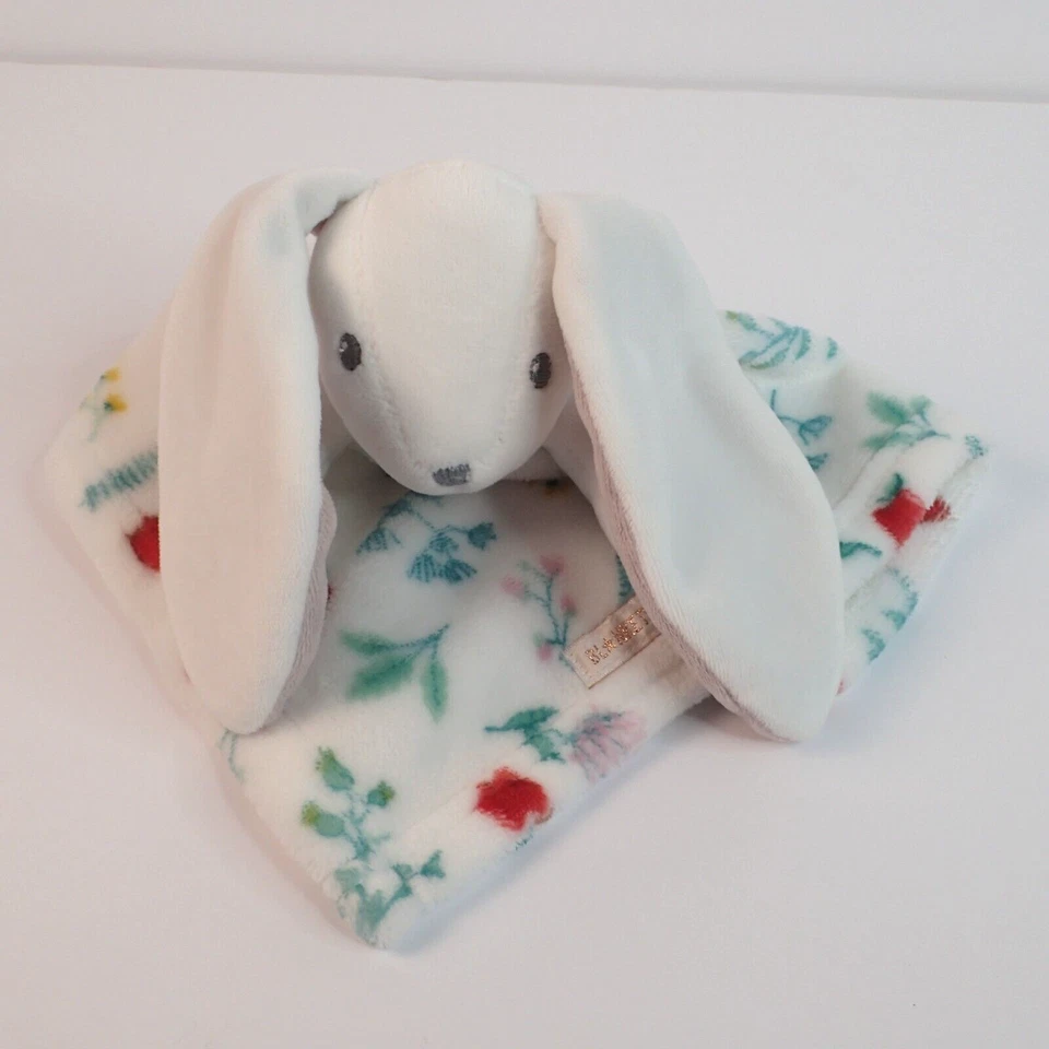 Mantas Y y Más Allá Peluche CONEJITO Manzanas Flor Lovey Manta de Seguridad 15" Foto 4 de 4