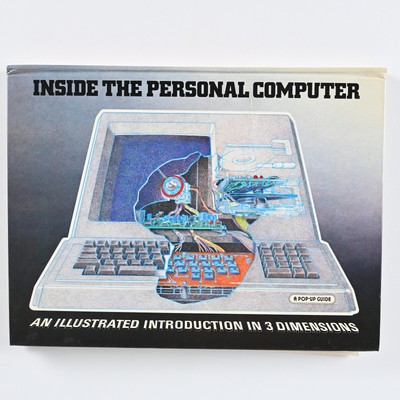 Inside the Personal Computer. Gallagher POPUP 1986 PC Vintage Aufklappbuch 3-D