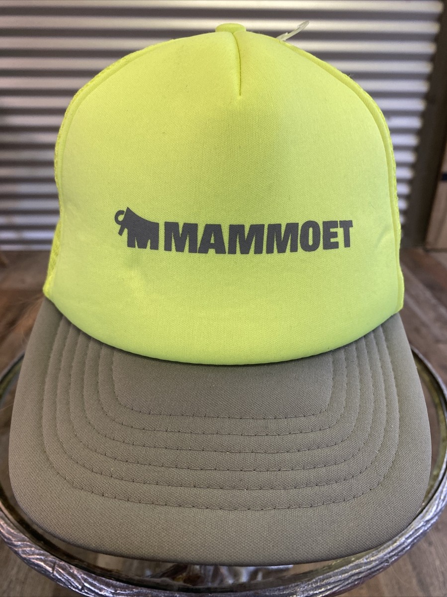 Neon Yellow Flat Bill Mesh Trucker Cap - Adjustable Snapback, High Profile - View #4