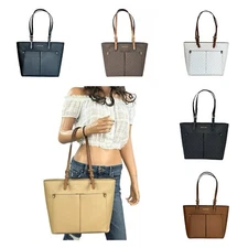 Michael Kors Jet Set Travel Medium Front Double Pocket Tote Shoulder Bag