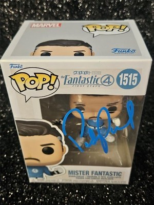 PEDRO PASCAL HAND SIGNED AUTOGRAPHED FUNKO POP 1515 MR MISTER FANTASTIC 4 COA