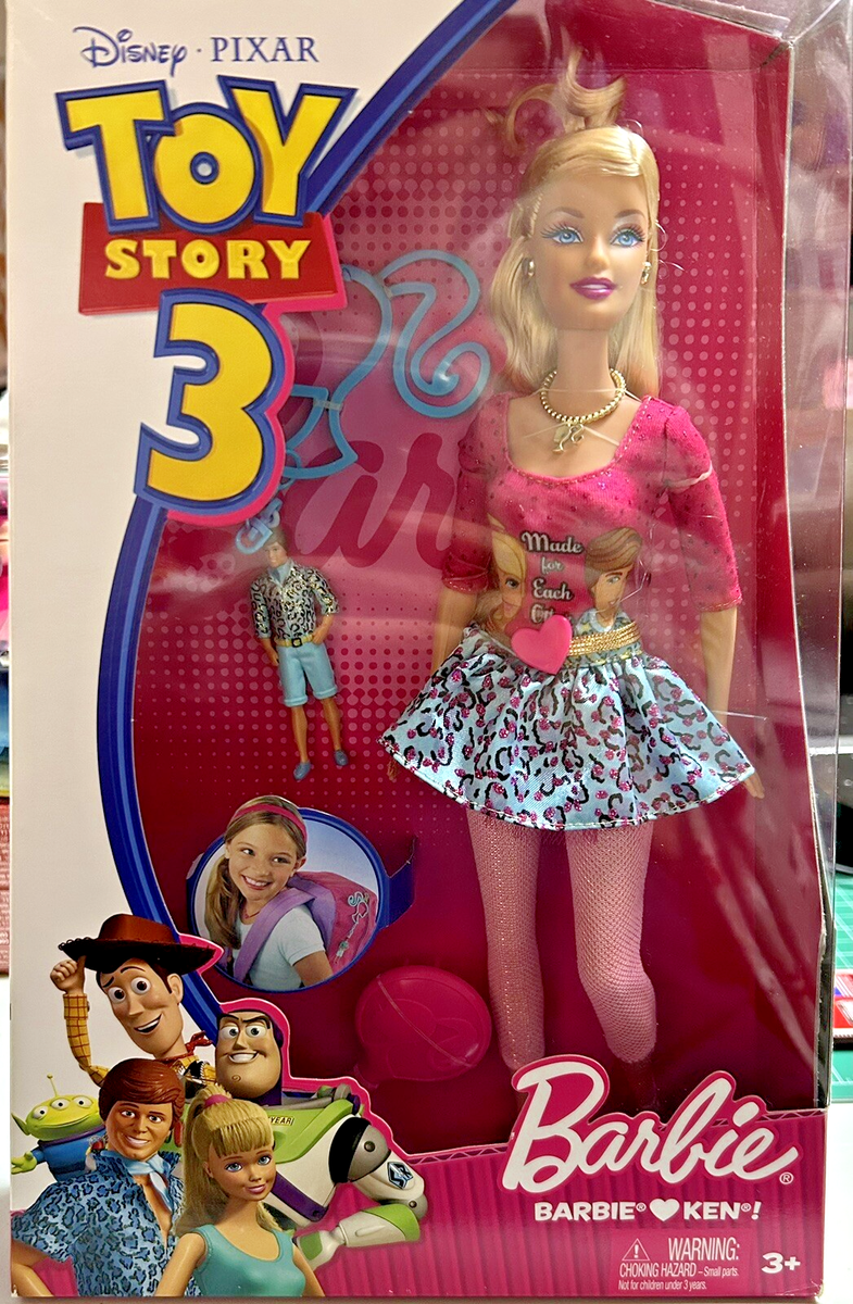 Toy Story 3 Barbie Loves Ken Doll 2009 T2965 Disney Pixar Mattel
