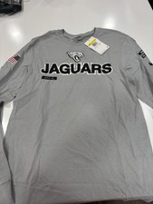 AUTHENTIC Nike New Jacksonville Jaguars 2024 Salute to Service LS t shirt men S