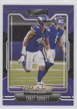 2021 Panini Playbook Rookie Chazz Surratt #172 fm0