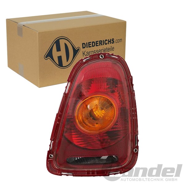 Diederichs P21W PY21W RÜCkleuchte Gelb Rechts Passend FüR Mini | 1206090-image