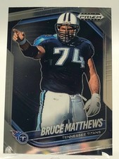 2025 PRIZM BLACK BRUCE MATTHEWS FOOTBALL CARD TITANS OILERS NFL 146 panini