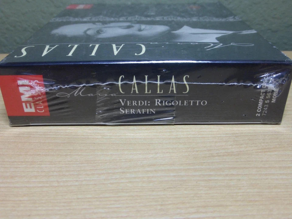 Verdi: Rigoletto Maria Callas EMI Classics 2 CD Box Set Brand New Sealed - Image 4 of 4