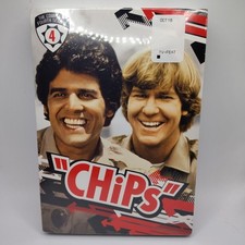 Chips Season 4 DVD Tv Series New Sealed Police Action Drama OOP Hard To Find