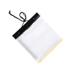 Outdoor Map Bag Plastic Self-sealing Bag White Without Map Map Bag