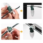 DELight Magnetic Christmas Light Clips for C7 C9 String Lights Metal Roof 100Pcs — photo 2