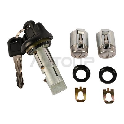 Ignition Switch & 2 Door Lock Set SAME KEYS MATCHED for Chevy GMC C/K Suburban