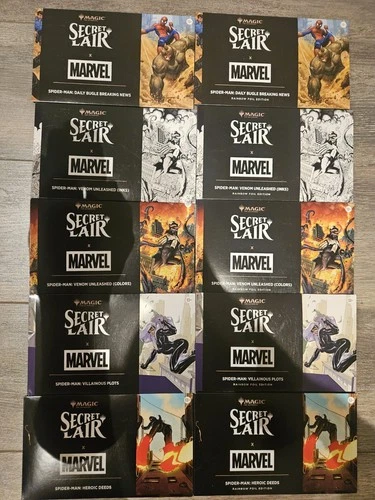 MTG Secret Lair Spider Man - The Amazing Everything Bundle