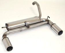 Friedrich Motorsport Duplex-Sportendschalldämpfer für Citroen C1, 1.0l 50kW/1.4l