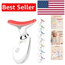 Rechargeable 7 Color Facial Massager - Perfect for Smoothing and Lifting Skin