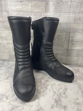 Forma Jasper HDry Motorcycle Riding Biker Boots Women 10M Shoes Black Leather