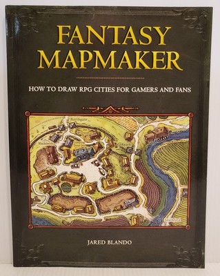 Fantasy Mapmaker How to Draw RPG Cities Impact Books Jared Blando
