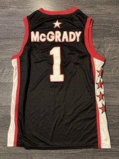 Tracy McGrady #1 Jersey Mount Zion High School Academy Black Basketball Sz L