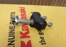 12-16 Kawasaki Ninja 650 LEFT LOWER HANDLEBAR CLAMP STRAP RISER 46012-0060