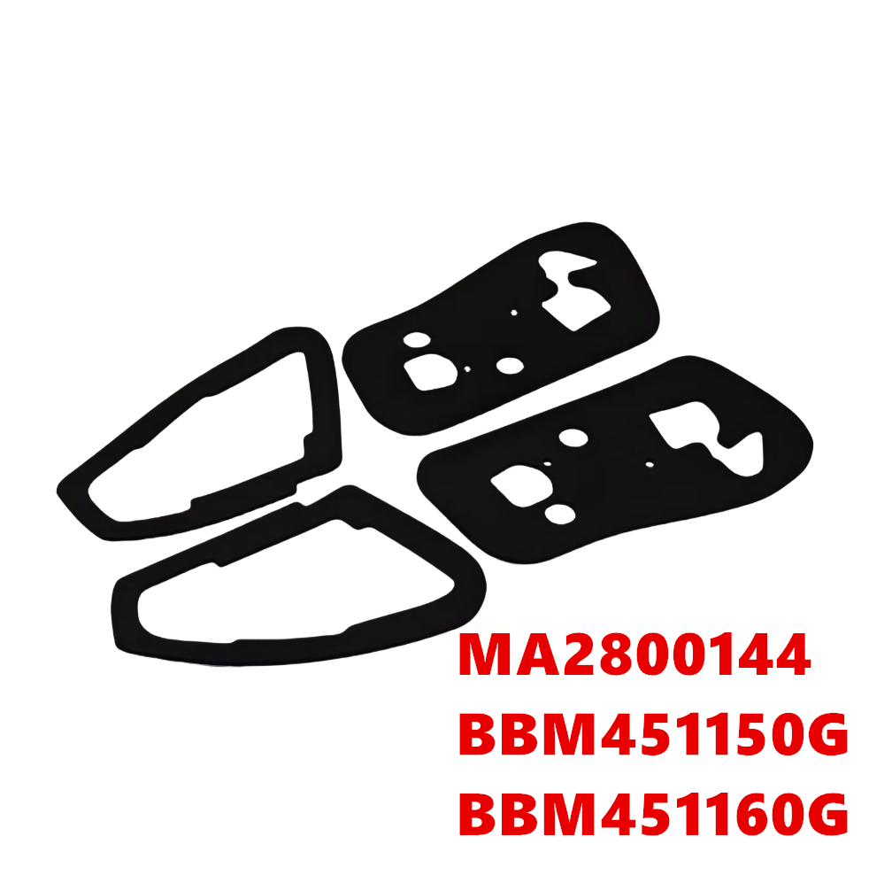 4PCS Car Rear Tail Light Seal Gasket MA2800144 Fit For Mazda 3 Sedan 2010-2013