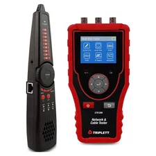 TRIPLETT CTX1200 Network and Cable Tester with Probe,LCD 792RK1