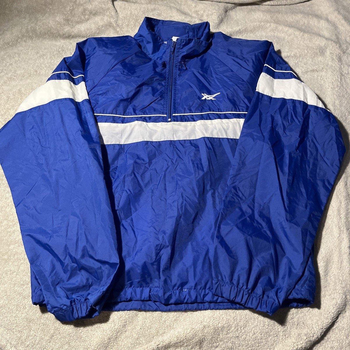 Asics onitsuka tiger Windbreaker Jacket S Nylon Pullover VTG 80s