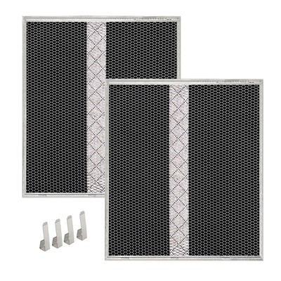 Broan NuTone HPF30 Range Hood Charcoal Filter S97020466 Pack of 2