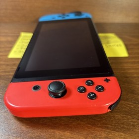 Nintendo Switch 32GB Handheld Console - Neon Red/Neon Blue - Works Perfectly