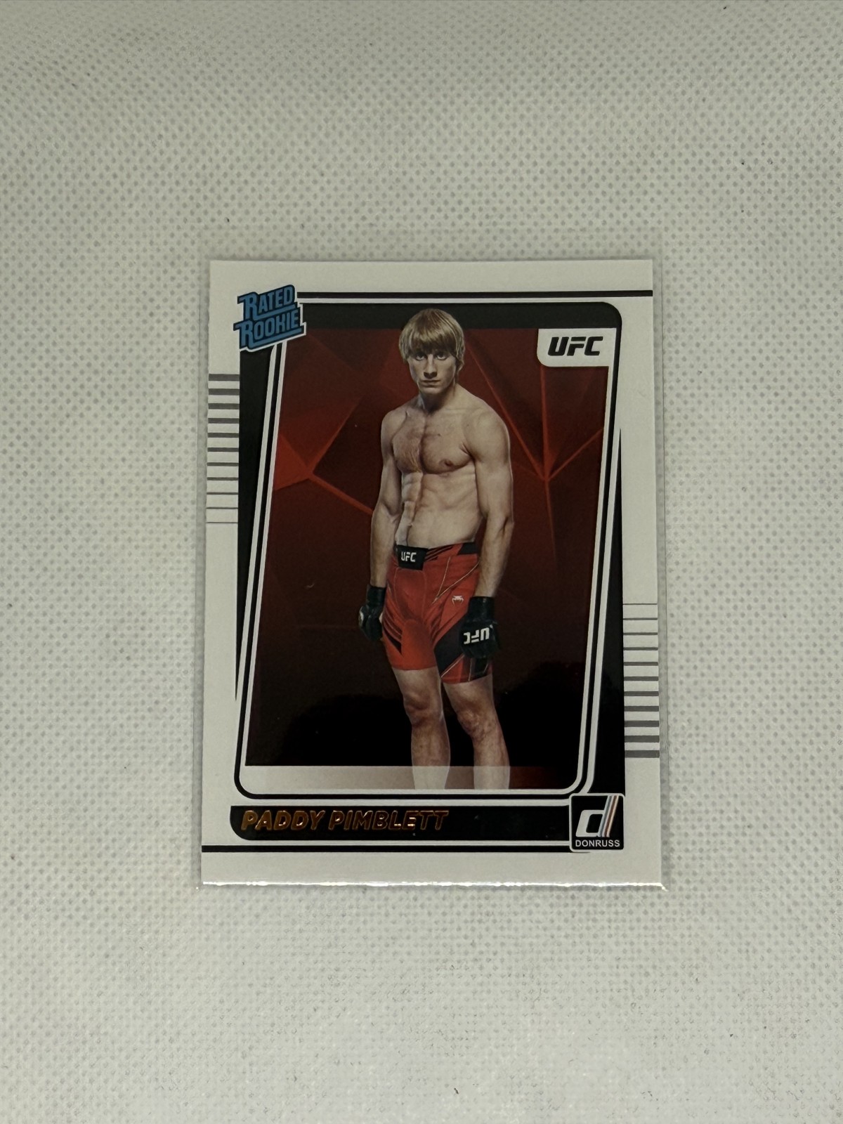 2022 Donruss UFC - Rated Rookie Paddy Pimblett #207 (RC)